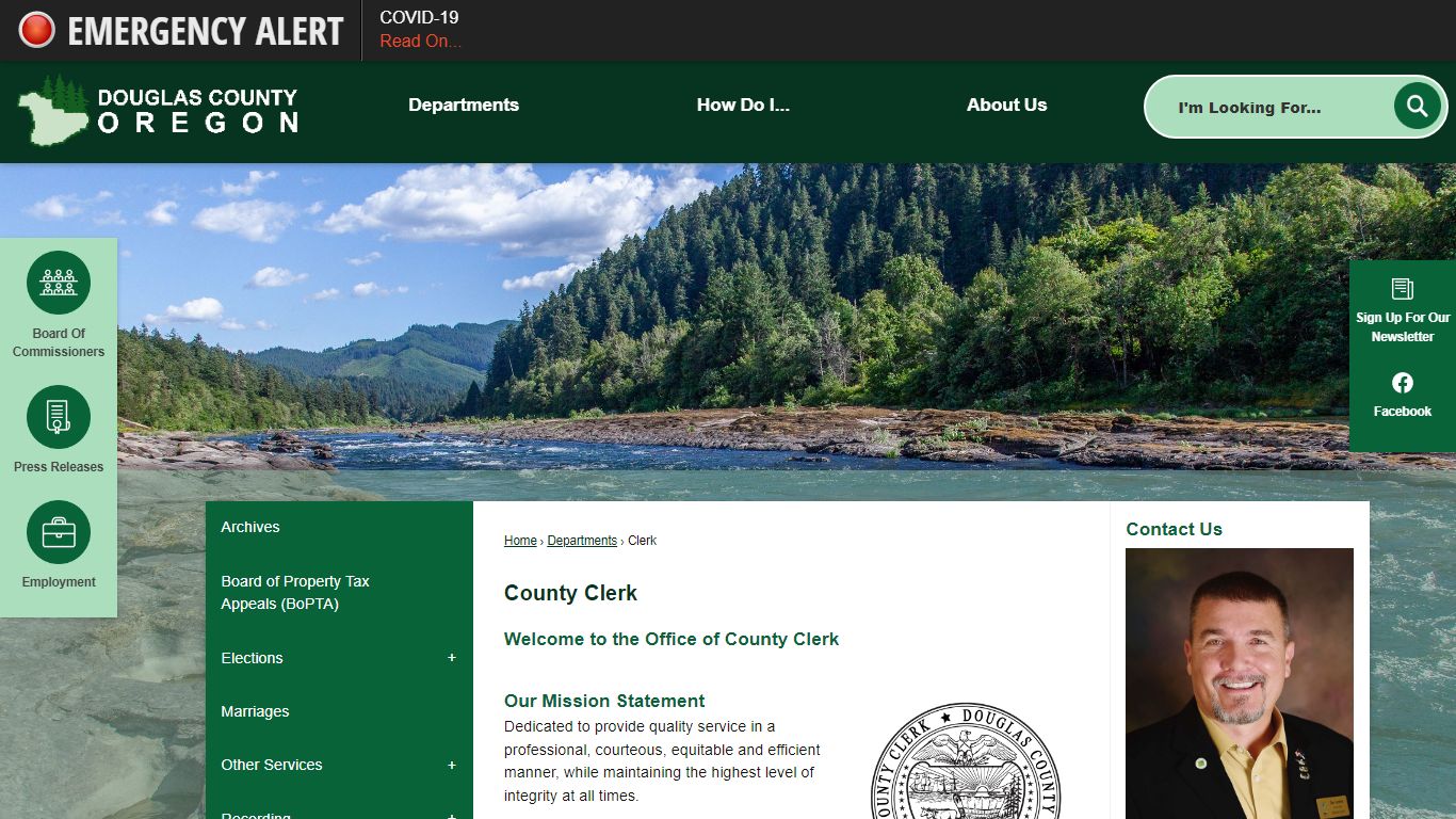 County Clerk | Douglas County, OR